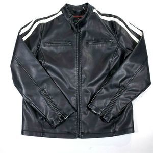 Street Legal Brand Leather Motorcycle Jacket Large